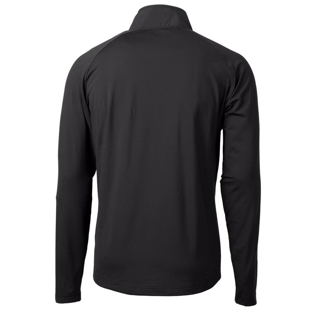 Cutter & Buck Helmet Adapt Eco Knit Hybrid Recycled Quarter-Zip Pullover Top - Minnesota Vikings Pullover