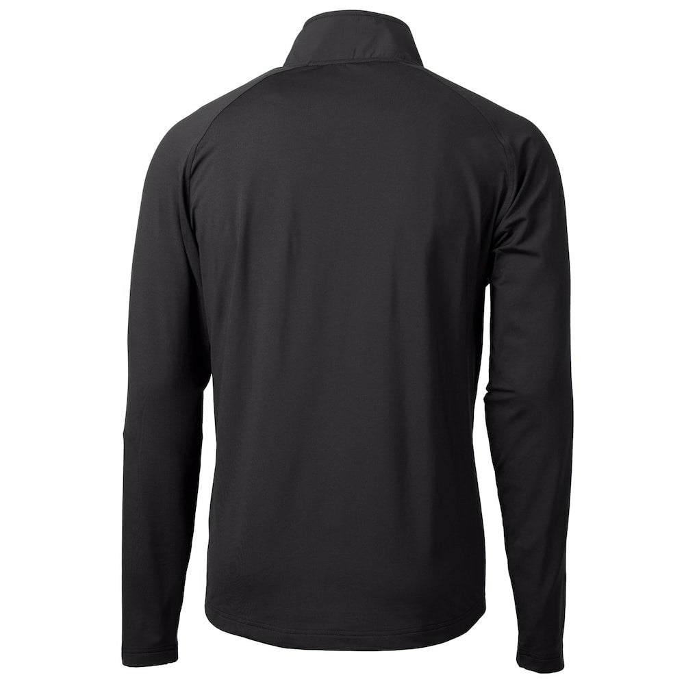 Cutter & Buck Helmet Adapt Eco Knit Hybrid Recycled Quarter-Zip Pullover Top - Philadelphia Eagles Pullover