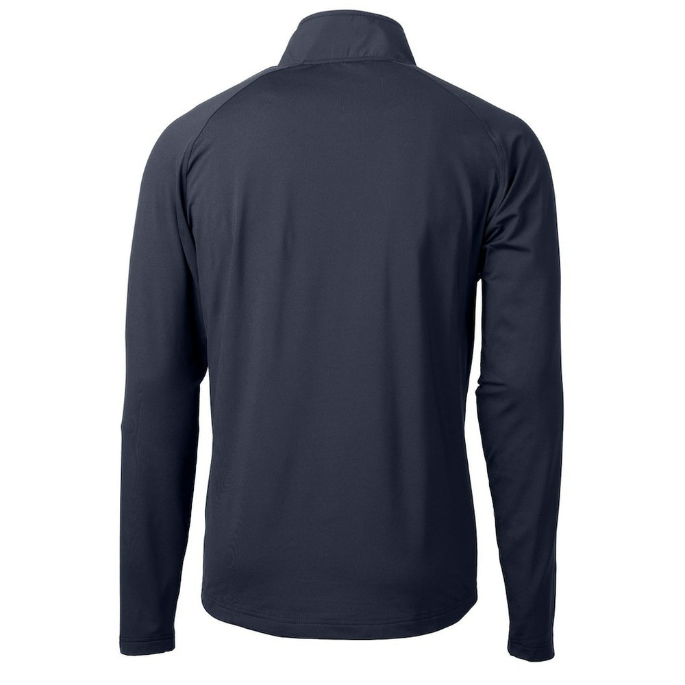 Cutter & Buck Helmet Adapt Eco Knit Hybrid Recycled Quarter-Zip Pullover Top - Chicago Bears Pullover