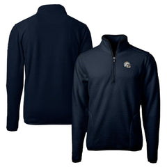 Cutter & Buck Helmet Cascade Eco Sherpa Fleece Quarter-Zip Pullover Jacket - Los Angeles Chargers Pullover