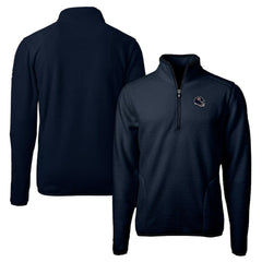 Cutter & Buck Helmet Cascade Eco Sherpa Fleece Quarter-Zip Pullover Jacket - Chicago Bears Pullover
