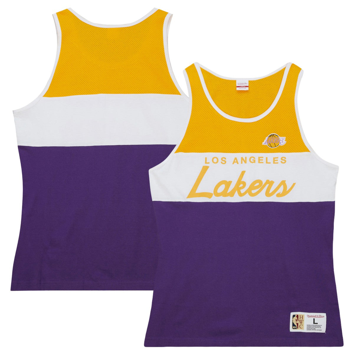Mitchell & Ness Los Angeles Lakers Special Script Tank Top
