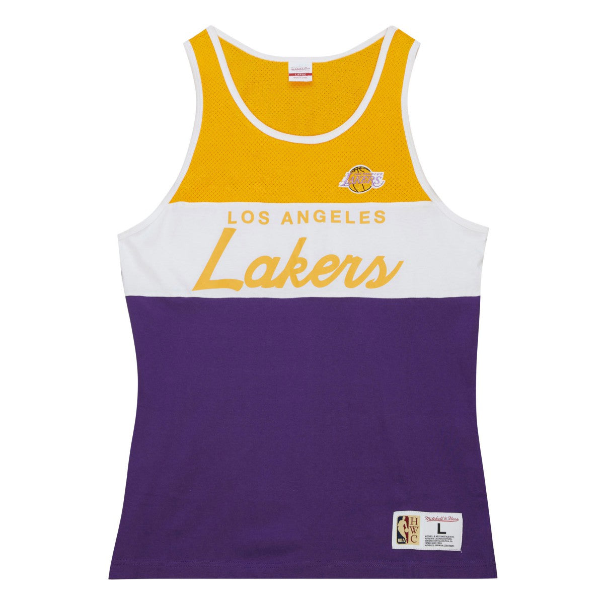 Mitchell & Ness Los Angeles Lakers Special Script Tank Top