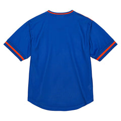 Mitchell & Ness New York Knicks Jumbotron 3.0 Mesh V-Neck T-Shirt