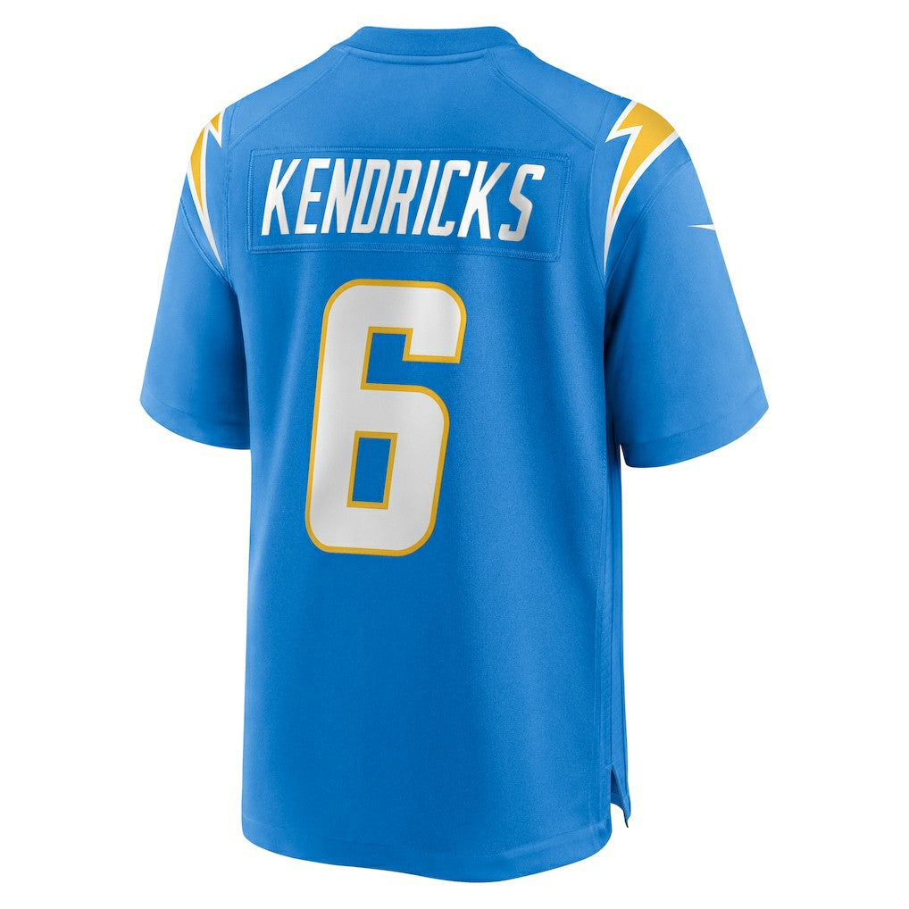 Eric Kendricks  Game Player Jersey - Los Angeles Chargers Jerseys