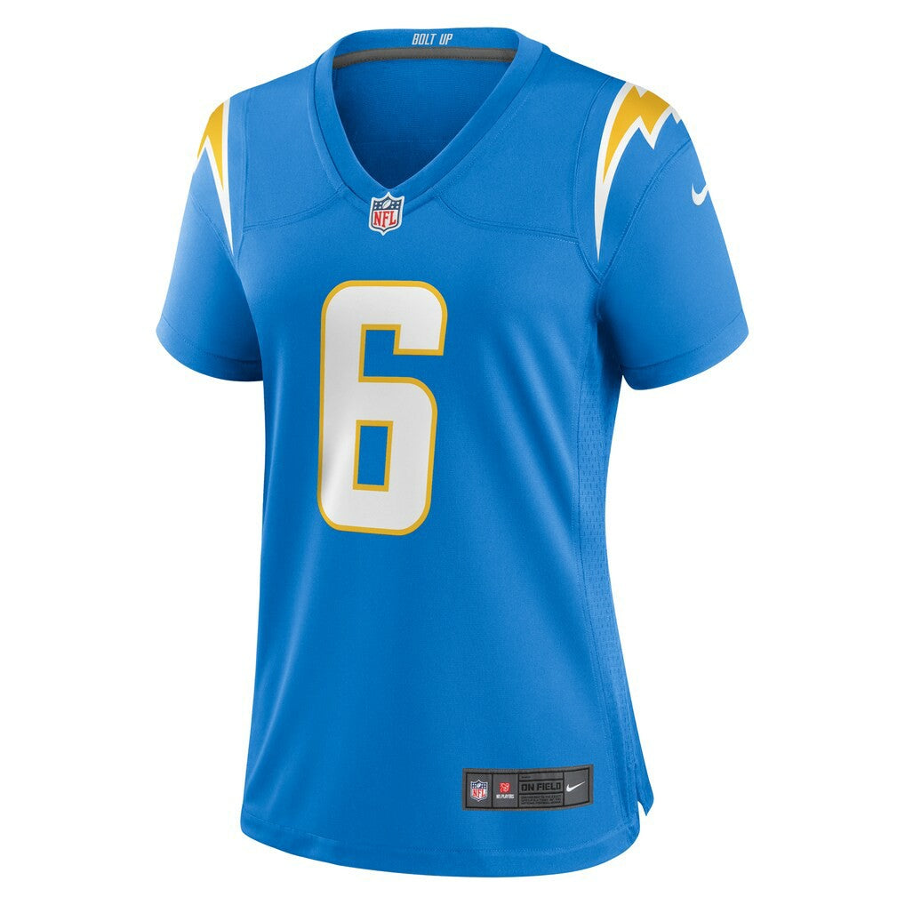 Eric Kendricks  Women's Game Player Jersey - Los Angeles Chargers Jerseys