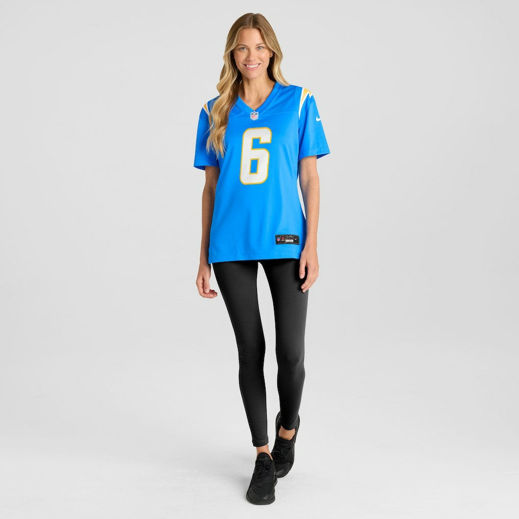 Eric Kendricks  Women's Game Player Jersey - Los Angeles Chargers Jerseys
