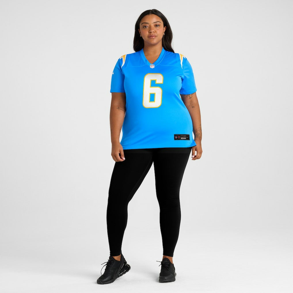 Eric Kendricks  Women's Game Player Jersey - Los Angeles Chargers Jerseys