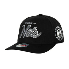 Mitchell & Ness Brooklyn Nets MVP Team Script 2.0 Stretch-Snapback Hat