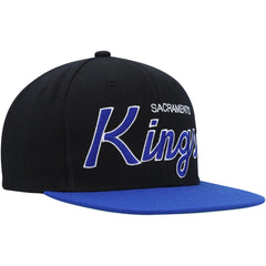 Mitchell & Ness Sacramento Kings Hardwood Classics MVP Team Script 2.0 Snapback Hat