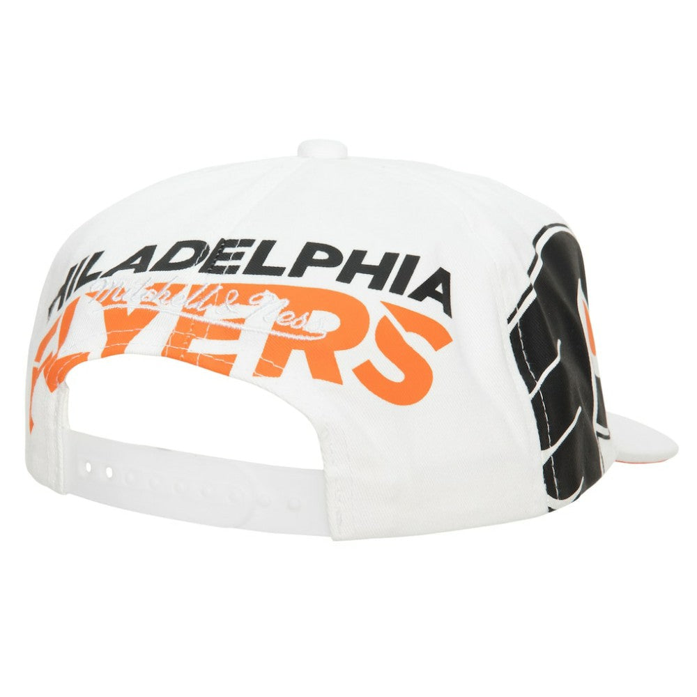 NHL Philadelphia Flyers Mitchell & Ness In Your Face Deadstock Snapback Hat