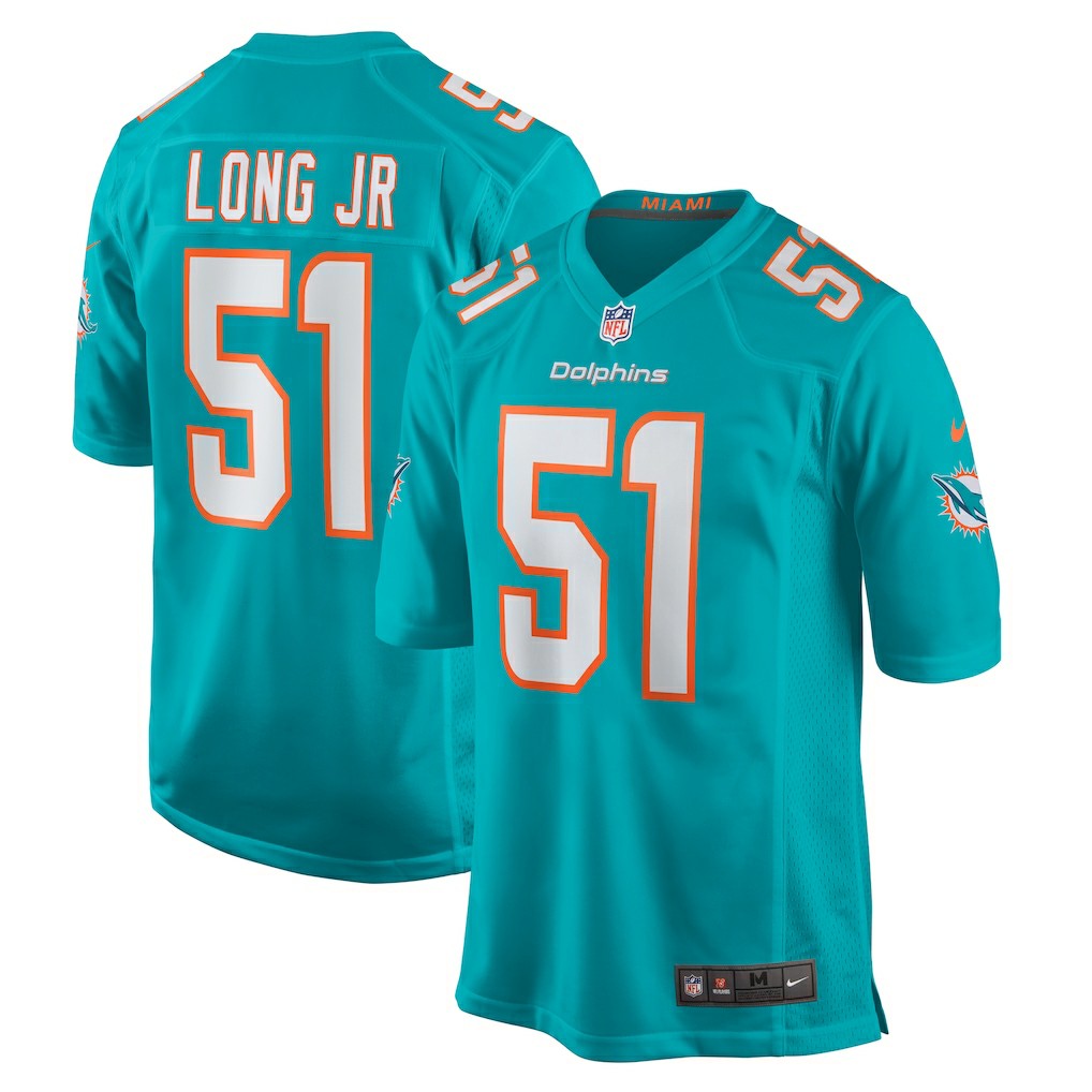 David Long Jr.  Game Jersey - Miami Dolphins Jerseys