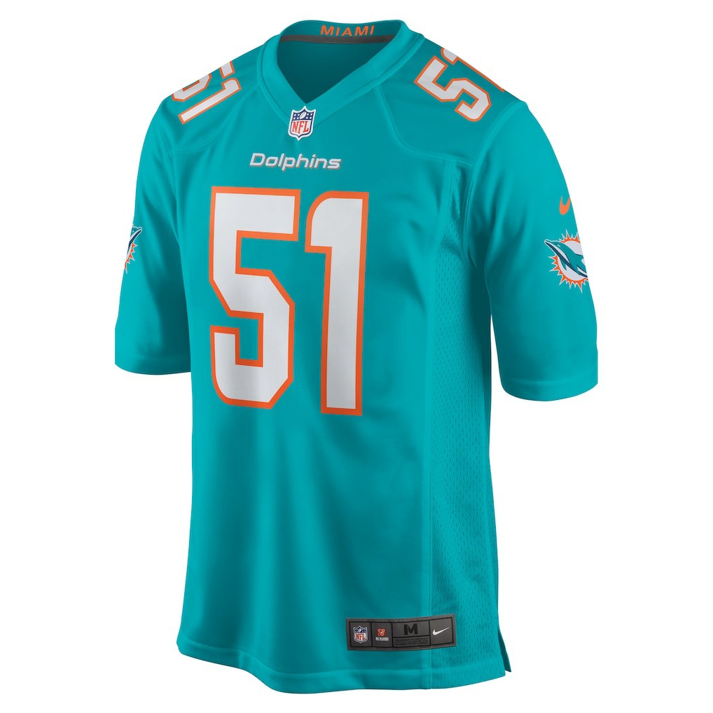 David Long Jr.  Game Jersey - Miami Dolphins Jerseys