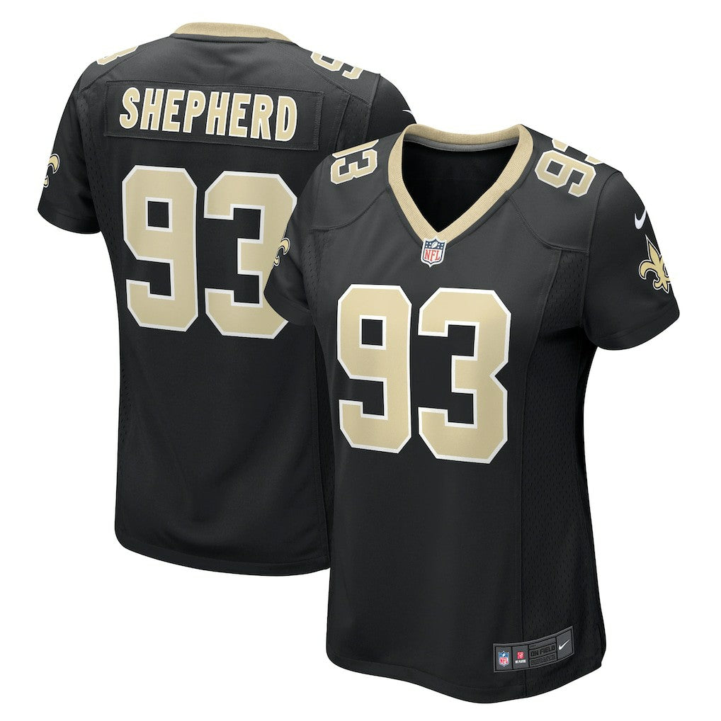 Nathan Shepherd  Women's Game Jersey - New Orleans Saints Jerseys