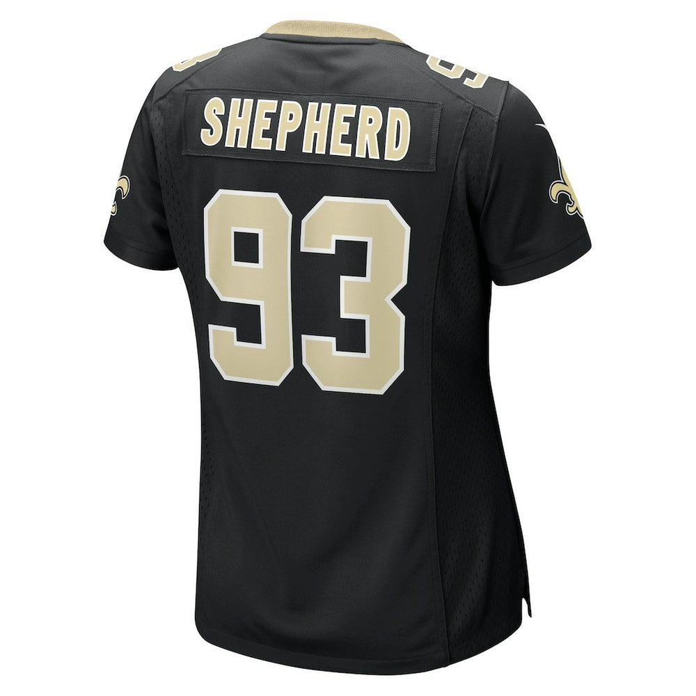 Nathan Shepherd  Women's Game Jersey - New Orleans Saints Jerseys