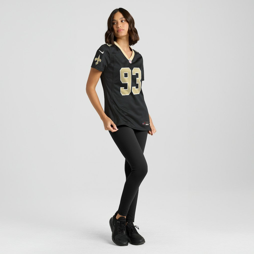 Nathan Shepherd  Women's Game Jersey - New Orleans Saints Jerseys