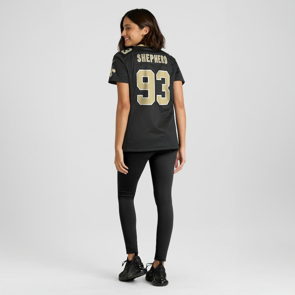 Nathan Shepherd  Women's Game Jersey - New Orleans Saints Jerseys