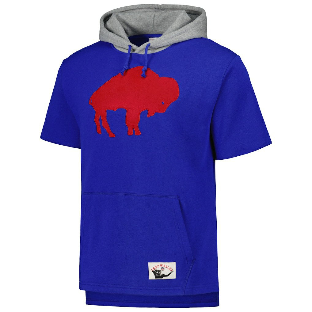 Postgame Short Sleeve Hoodie - Buffalo Bills Hoodies