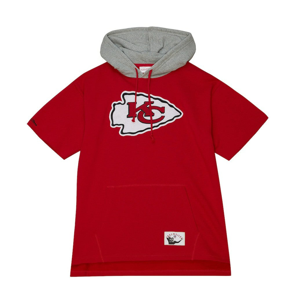Postgame Short Sleeve Hoodie - Kansas City Chiefs Hoodies