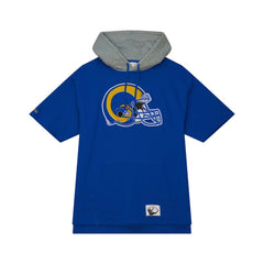 Postgame Short Sleeve Hoodie - Los Angeles Rams Hoodies
