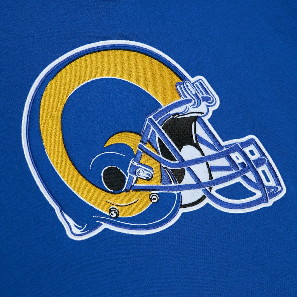 Postgame Short Sleeve Hoodie - Los Angeles Rams Hoodies