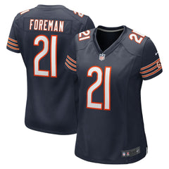D'Onta Foreman  Women's Game Jersey - Chicago Bears Jerseys