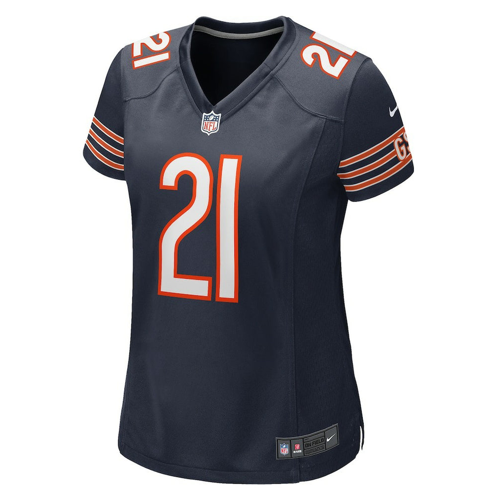 D'Onta Foreman  Women's Game Jersey - Chicago Bears Jerseys