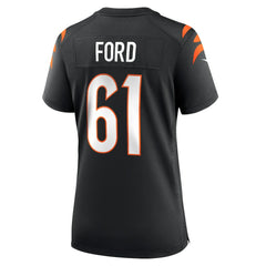 Cody Ford  Women's Game Jersey - Cincinnati Bengals Jerseys