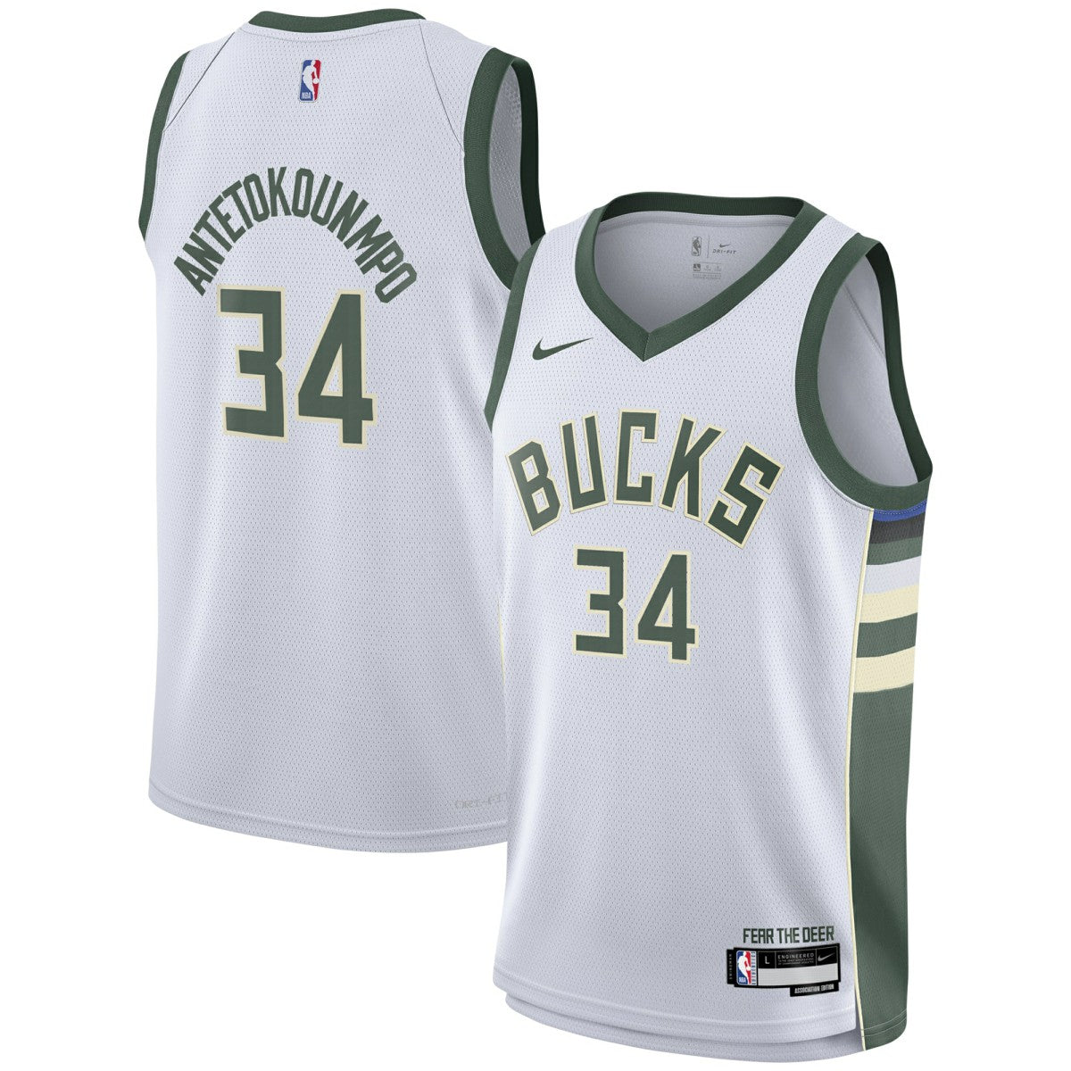 Nike Giannis Antetokounmpo Milwaukee Bucks Youth Swingman Jersey