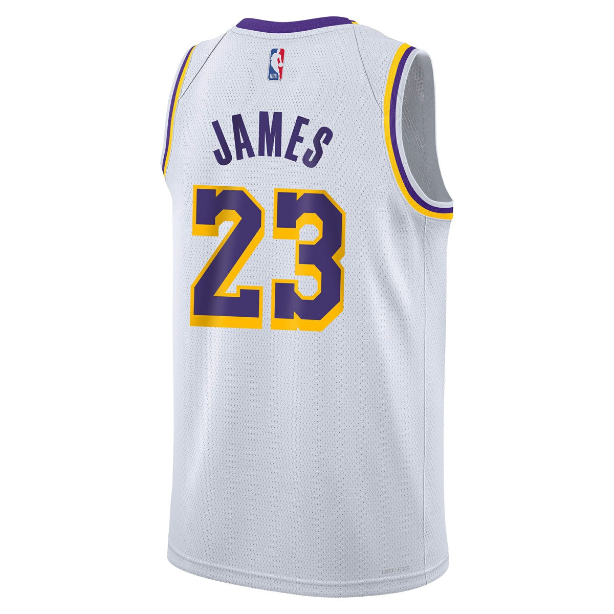 Nike LeBron James Los Angeles Lakers Youth Swingman Jersey
