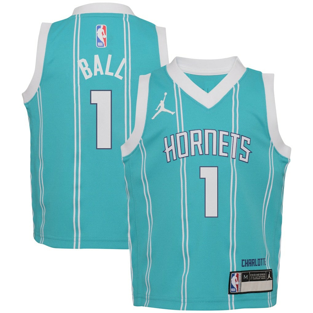 LaMelo Ball Charlotte Hornets Jordan Brand Preschool Swingman Player Jersey
