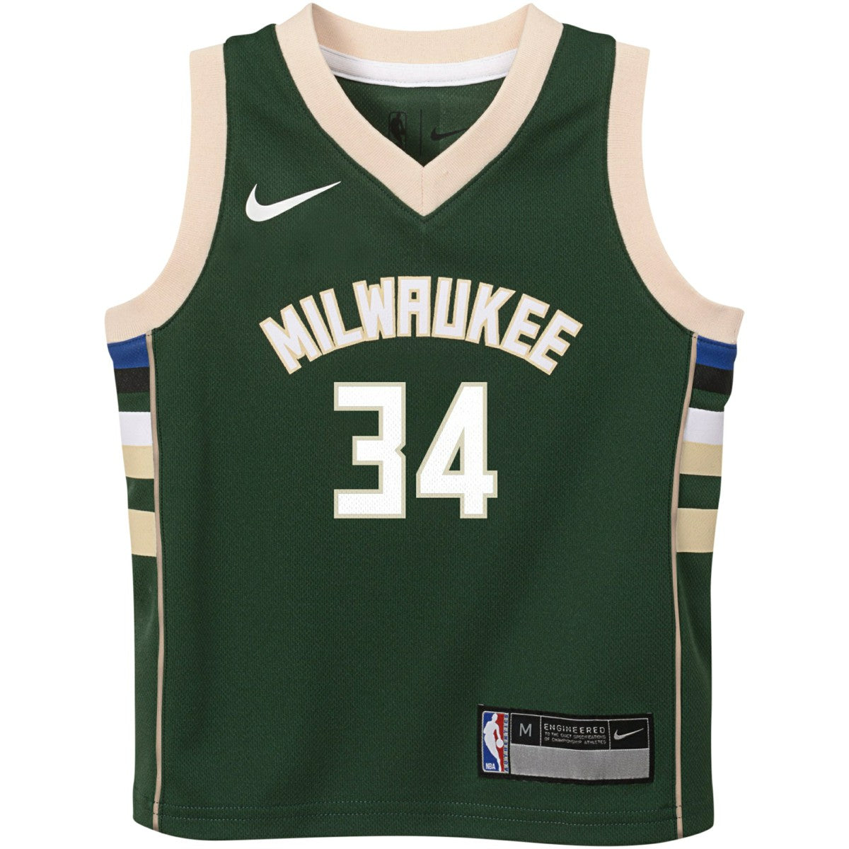 Nike Giannis Antetokounmpo Milwaukee Bucks Preschool Swingman Player Jersey