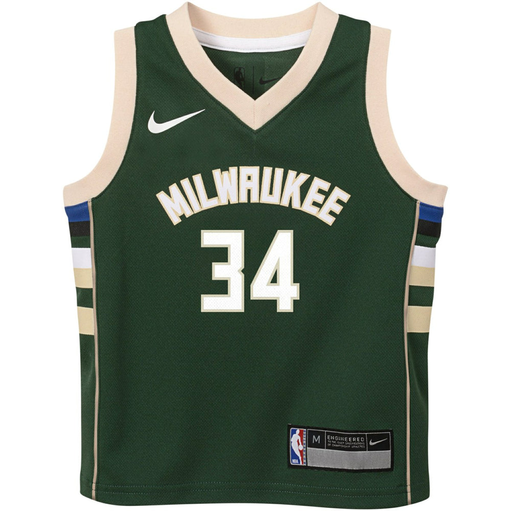Nike Giannis Antetokounmpo Milwaukee Bucks Preschool Swingman Player Jersey