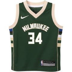 Nike Giannis Antetokounmpo Milwaukee Bucks Preschool Swingman Player Jersey