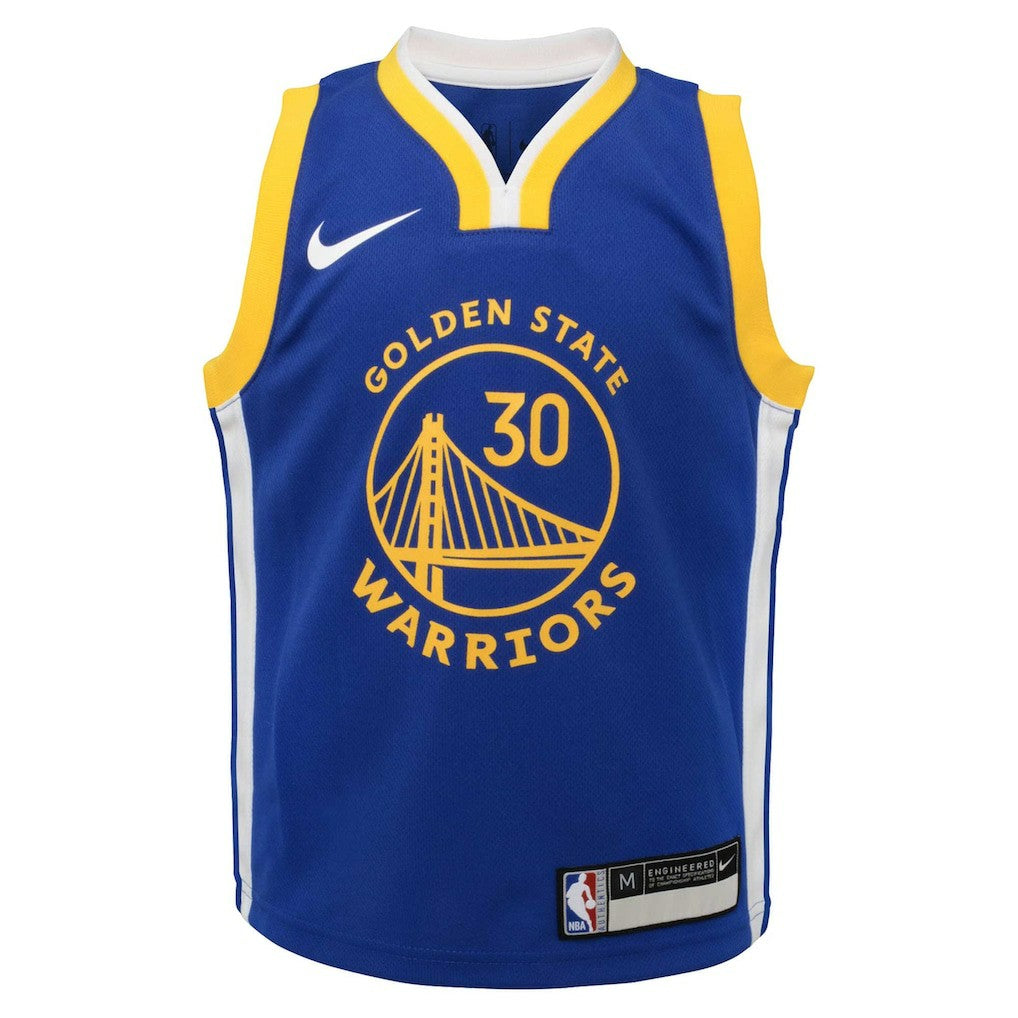 Nike Stephen Curry Golden State Warriors Preschool Dri-FIT Swingman Player Jersey sale
