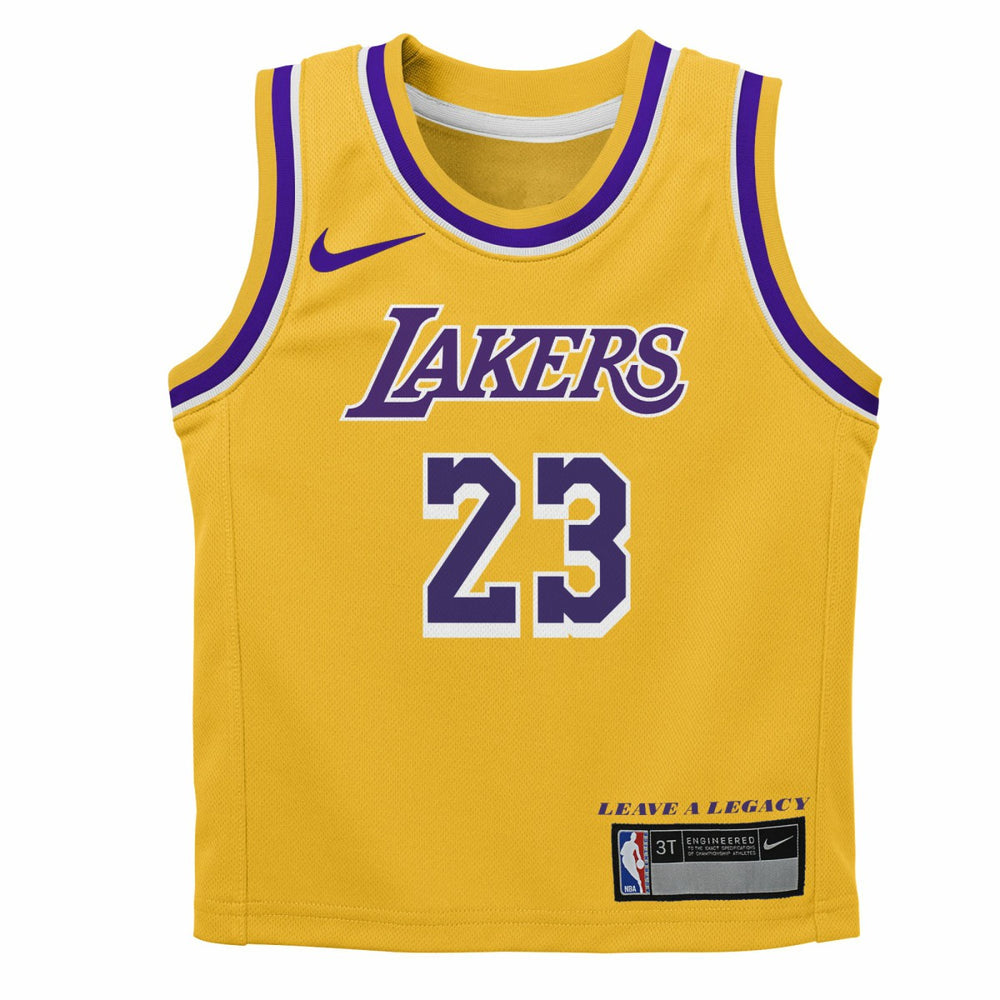 Nike LeBron James Los Angeles Lakers Preschool Dri-FIT Swingman Player Jersey