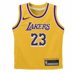 Nike LeBron James Los Angeles Lakers Preschool Dri-FIT Swingman Player Jersey