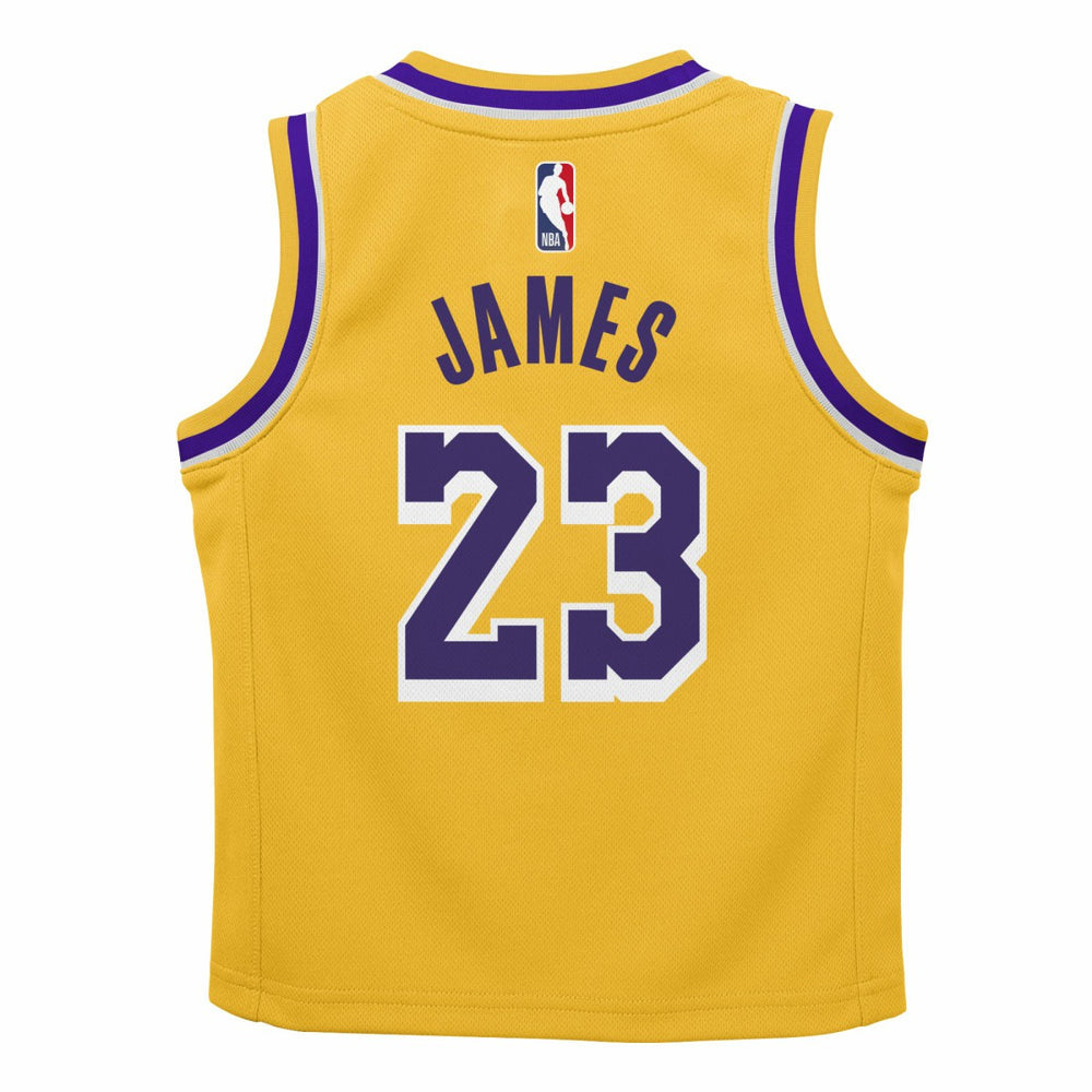 Nike LeBron James Los Angeles Lakers Preschool Dri-FIT Swingman Player Jersey