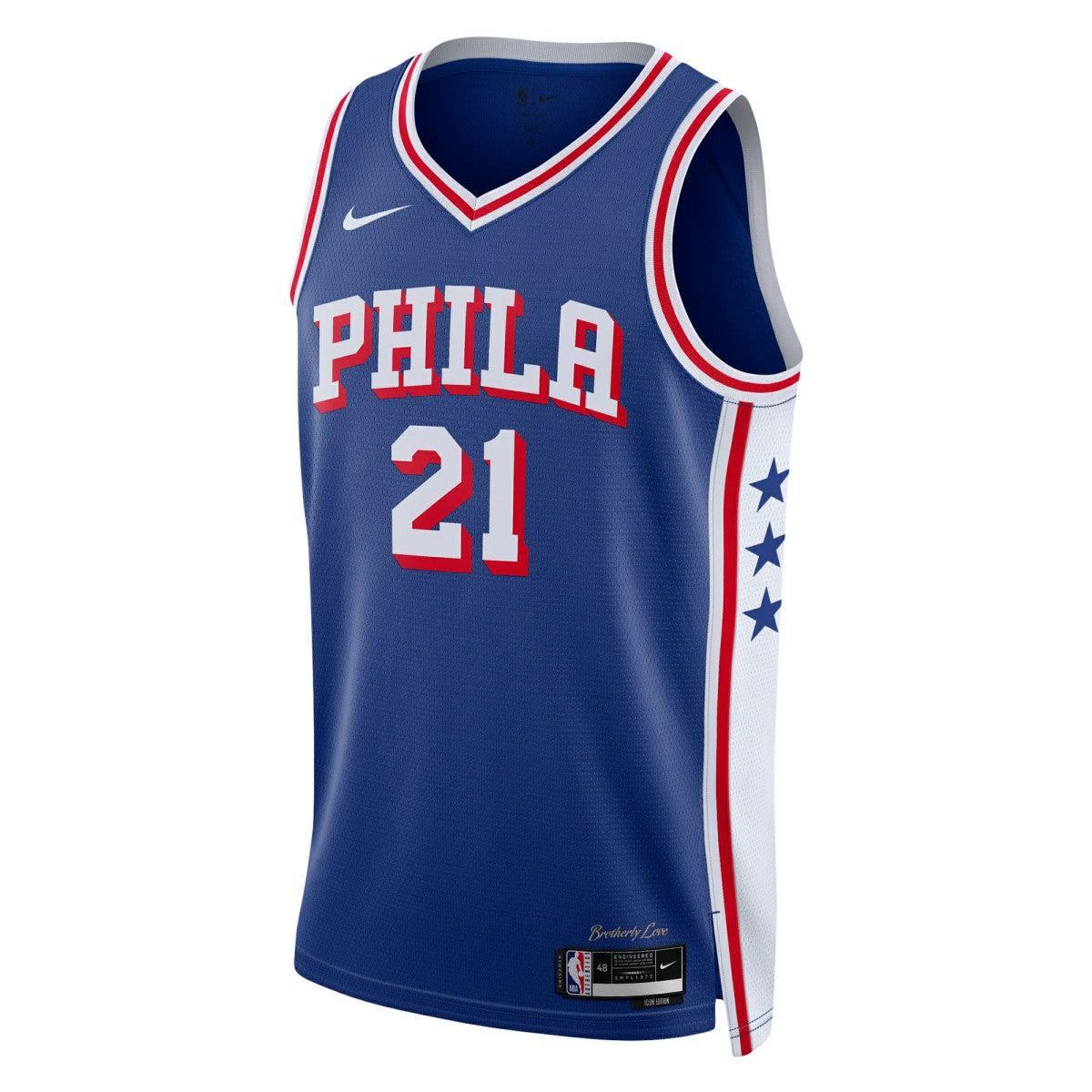 Nike Joel Embiid Philadelphia 76ers Youth Swingman Jersey