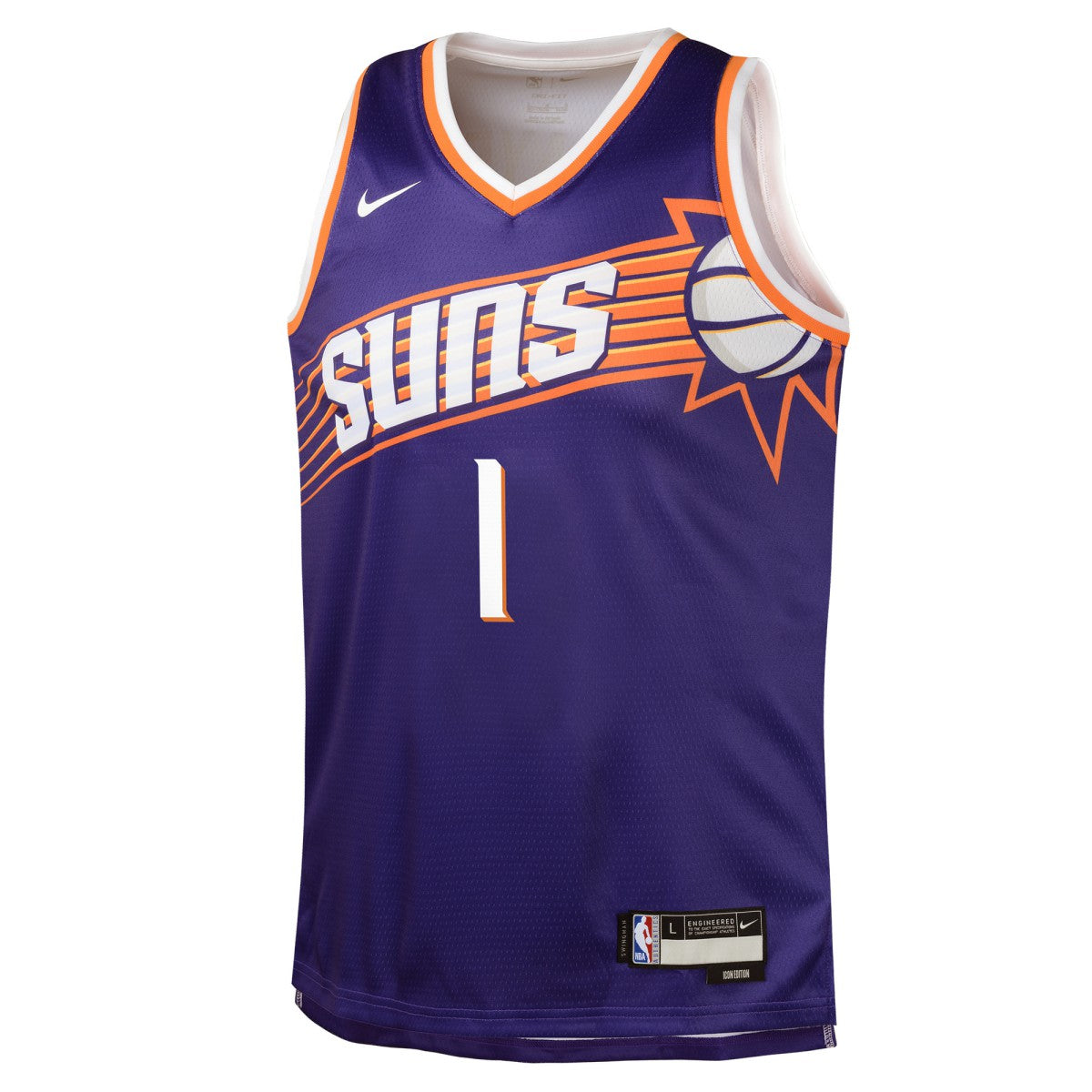 Nike Devin Booker Phoenix Suns Youth Swingman Jersey