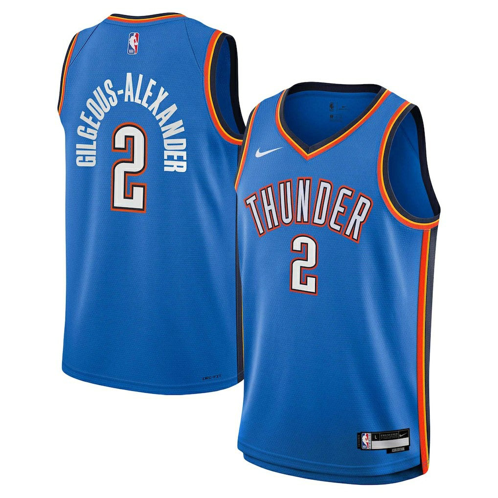 Nike Shai Gilgeous-Alexander Oklahoma City Thunder Youth Swingman Jersey sale
