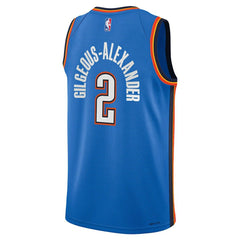 Nike Shai Gilgeous-Alexander Oklahoma City Thunder Youth Swingman Jersey sale