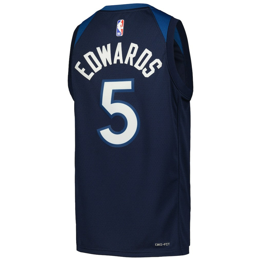 Nike Anthony Edwards Minnesota Timberwolves Youth Swingman Jersey