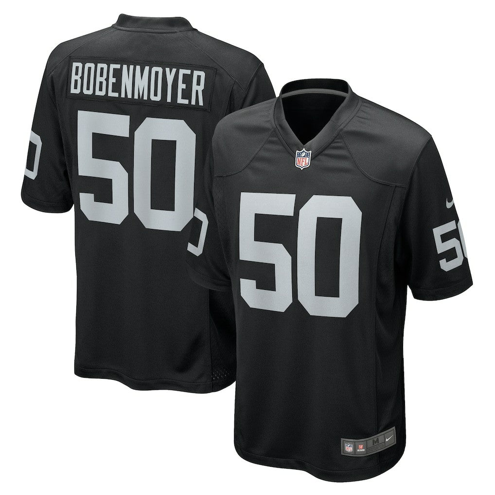 Jacob Bobenmoyer  Game Player Jersey - Las Vegas Raiders Jerseys