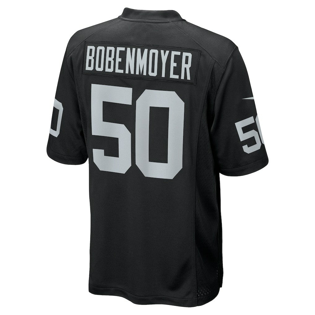 Jacob Bobenmoyer  Game Player Jersey - Las Vegas Raiders Jerseys