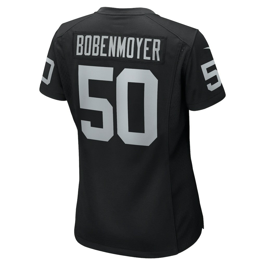 Jacob Bobenmoyer  Women's Game Player Jersey - Las Vegas Raiders Jerseys