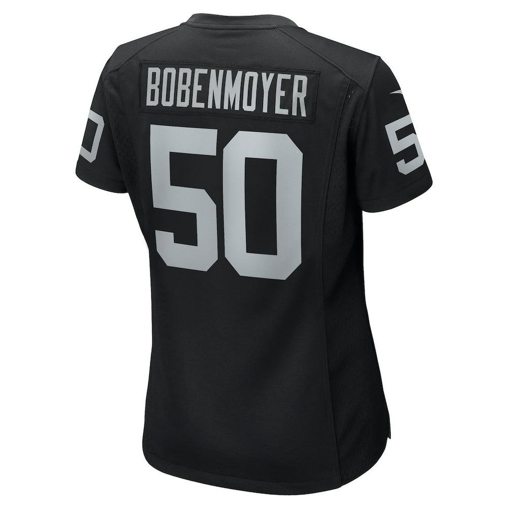 Jacob Bobenmoyer  Women's Game Player Jersey - Las Vegas Raiders Jerseys