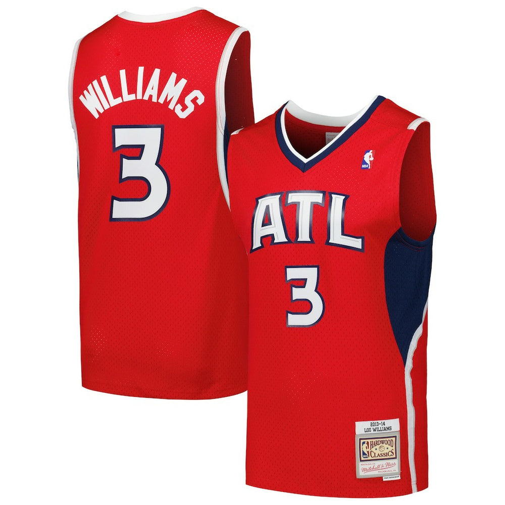 Mitchell & Ness Lou Williams Atlanta Hawks 2013/14 Hardwood Classics Swingman Jersey
