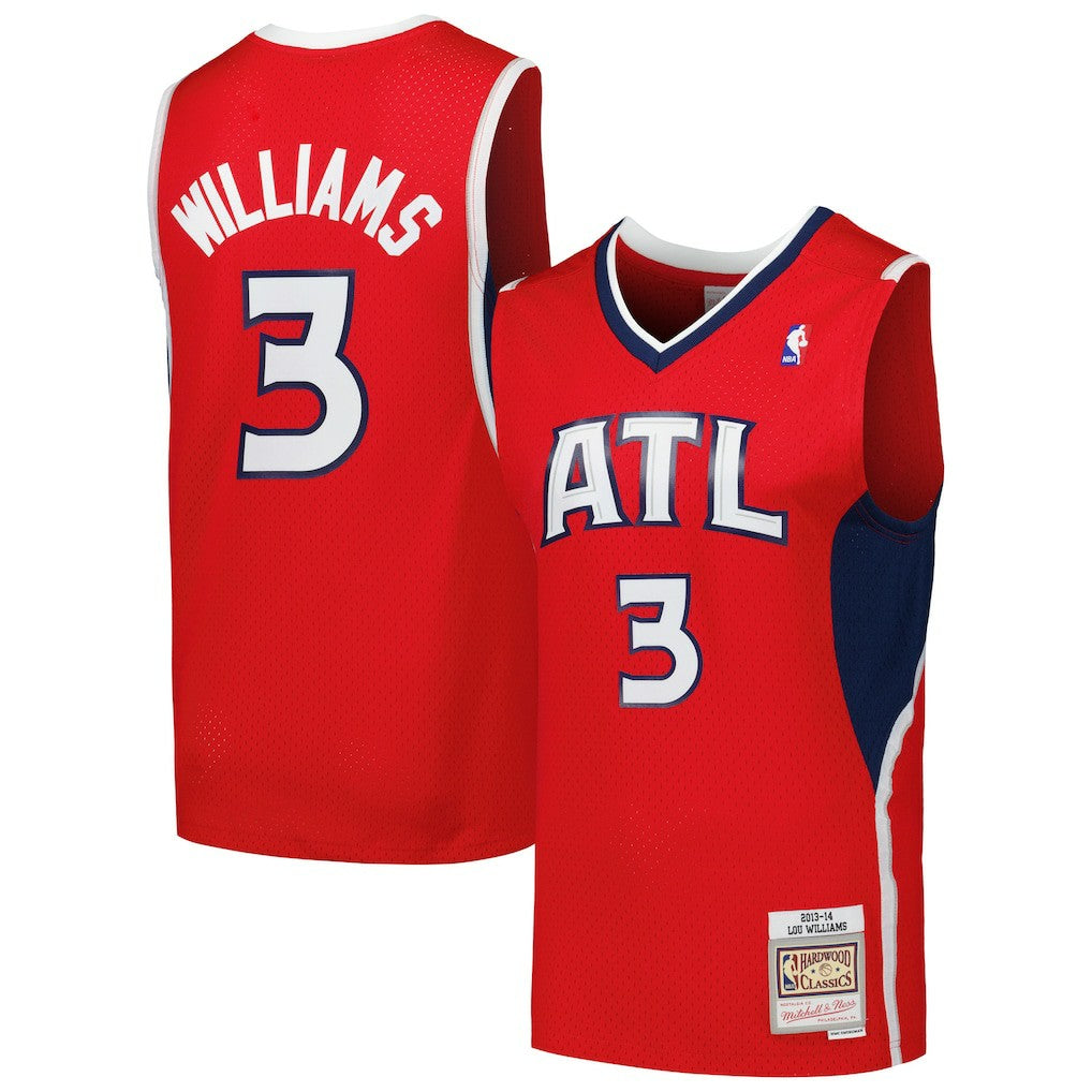 Mitchell & Ness Lou Williams Atlanta Hawks 2013/14 Hardwood Classics Swingman Jersey