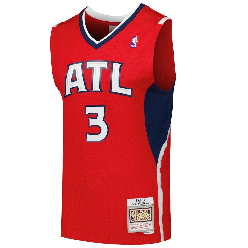 Mitchell & Ness Lou Williams Atlanta Hawks 2013/14 Hardwood Classics Swingman Jersey